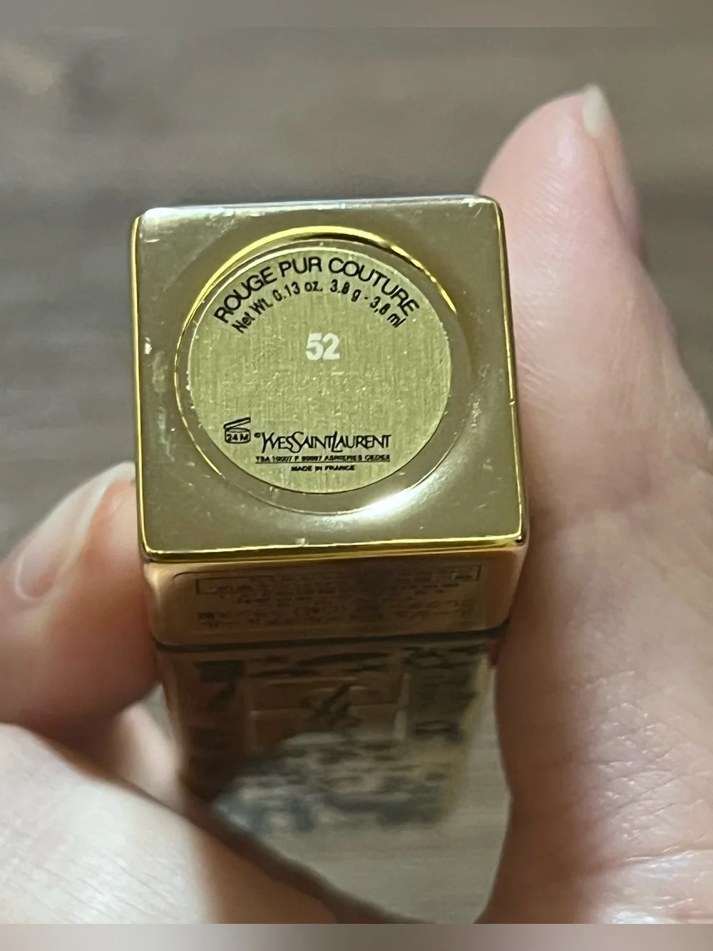 Ysl Yves Saint Laurent Rouge Pur Couture Lipstick 52 ROUGE ROSE London edition